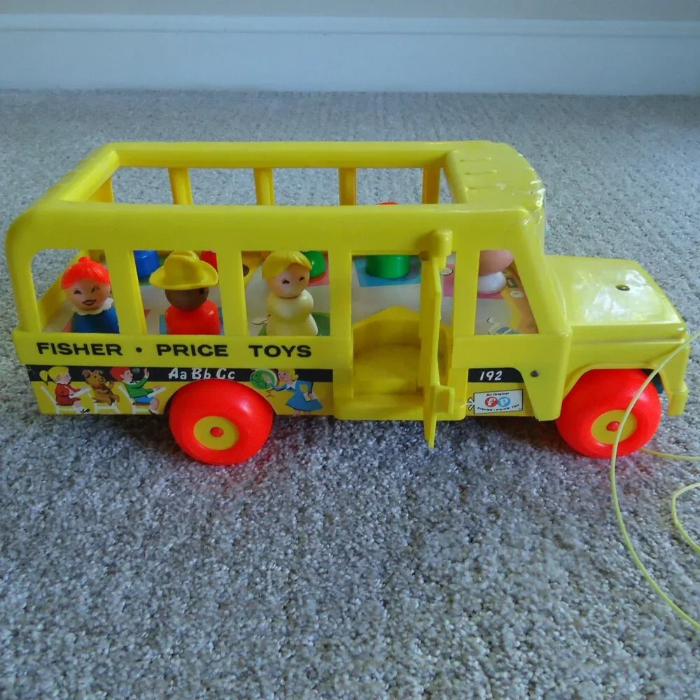 Fisher Price School Bus 1965